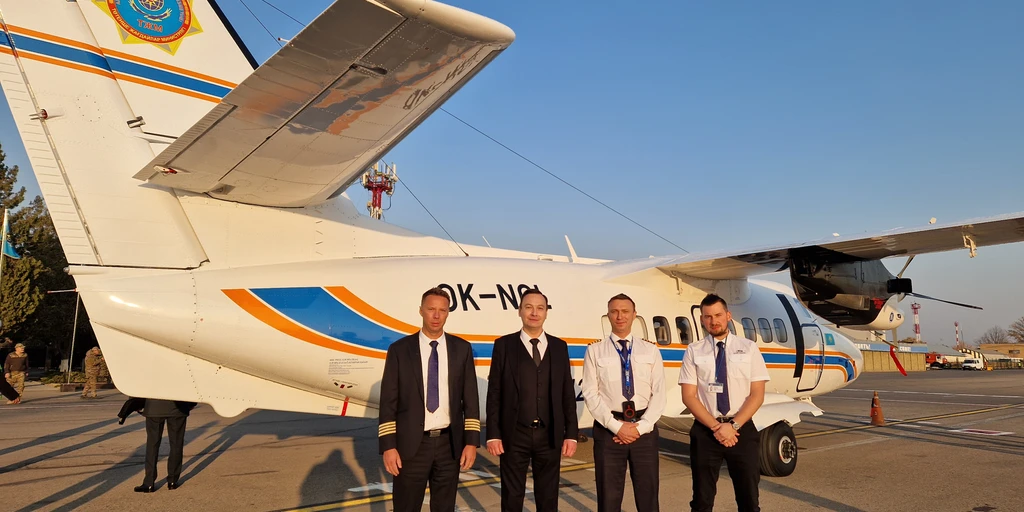 Třetí letoun L 410 NG je v Kazachstánu!