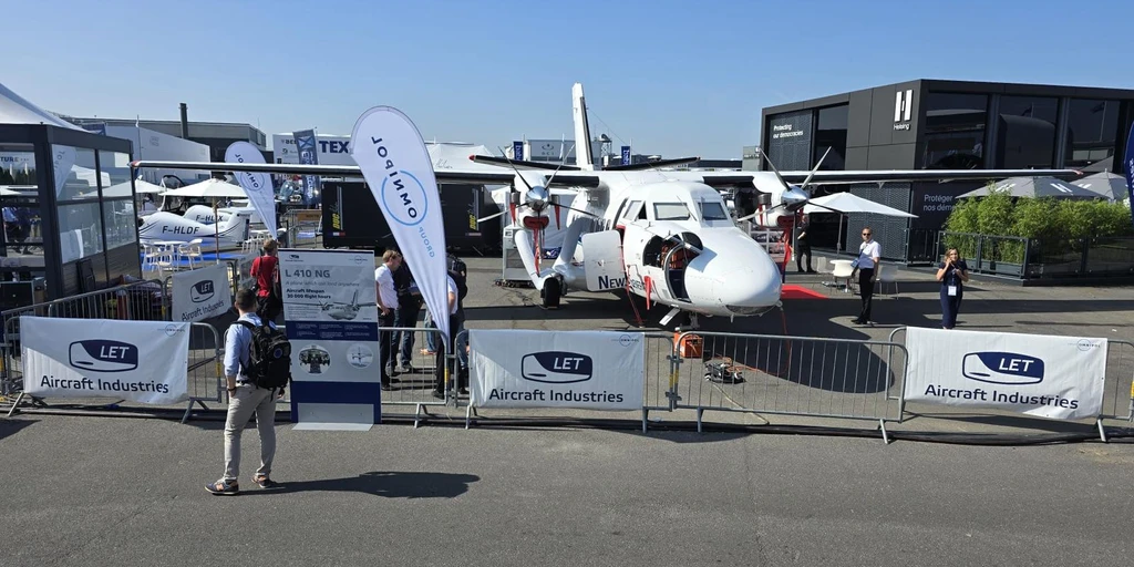 OMNIPOL Group je s L 410 NG na Paris Airshow