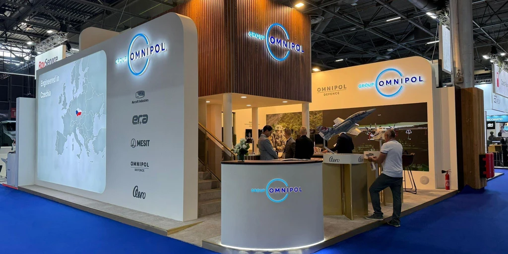 OMNIPOL Group představil na veletrhu Eurosatory 2026 své klíčové letecké a obranné technologie